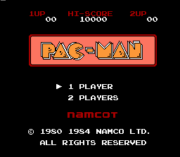 FC 吃豆人 (Pac-Man)